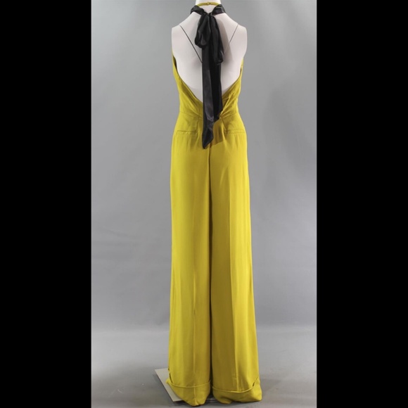 Roberto Cavalli Silk-Trimmed Crepe Jumpsuit - Picture 4 of 11